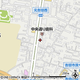 茨城県水戸市元吉田町1234-24周辺の地図