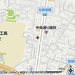 茨城県水戸市元吉田町1234-20周辺の地図