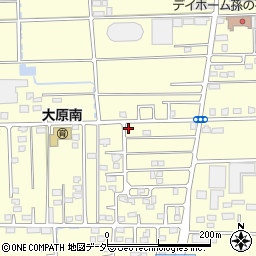 群馬県太田市大原町111周辺の地図