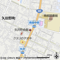 秋吉粟津店周辺の地図