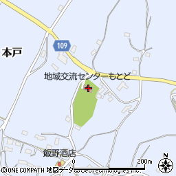 茨城県笠間市本戸3154周辺の地図