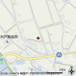 長野県安曇野市穂高北穂高17周辺の地図