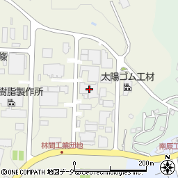 オーネックス長野工場周辺の地図