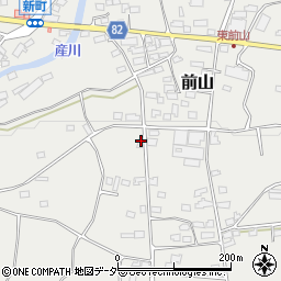長野県上田市前山670-2周辺の地図