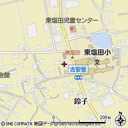 長野県上田市古安曽（石神）周辺の地図
