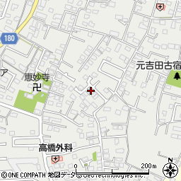 茨城県水戸市元吉田町2082-9周辺の地図