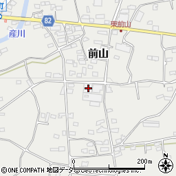 長野県上田市前山710周辺の地図