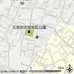 茨城県水戸市元吉田町2110-11周辺の地図