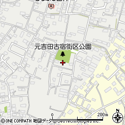 茨城県水戸市元吉田町2107周辺の地図