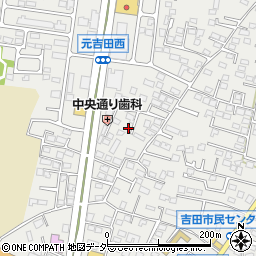茨城県水戸市元吉田町1244-20周辺の地図
