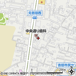 茨城県水戸市元吉田町1234-12周辺の地図