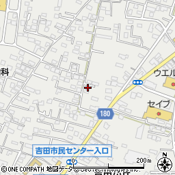 茨城県水戸市元吉田町1394-28周辺の地図