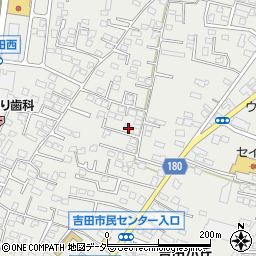 茨城県水戸市元吉田町1357-4周辺の地図