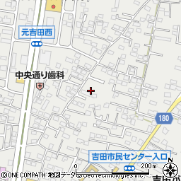 茨城県水戸市元吉田町1341周辺の地図