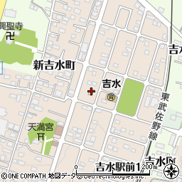 セブンイレブン田沼吉水駅前店周辺の地図