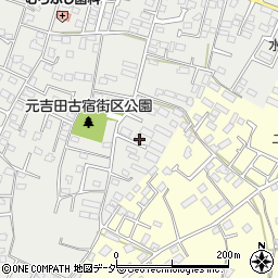 茨城県水戸市元吉田町2110-8周辺の地図