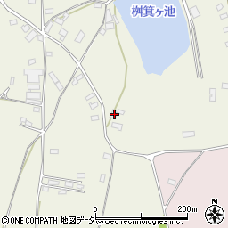 茨城県桜川市友部1822周辺の地図