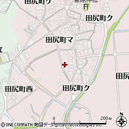 石川県加賀市田尻町ノ周辺の地図