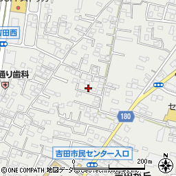 茨城県水戸市元吉田町1357-1周辺の地図