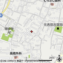 茨城県水戸市元吉田町2082-17周辺の地図