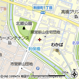 久保田ガラス店周辺の地図