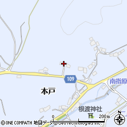 茨城県笠間市本戸5656周辺の地図