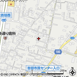 茨城県水戸市元吉田町1353-1周辺の地図