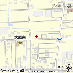 群馬県太田市大原町134周辺の地図