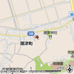 潮津町公民館周辺の地図