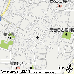茨城県水戸市元吉田町2101-4周辺の地図