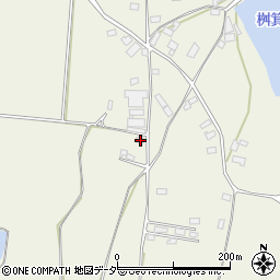 茨城県桜川市友部1838周辺の地図