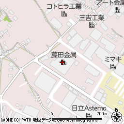 藤田金属周辺の地図