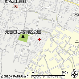 茨城県水戸市元吉田町2110-9周辺の地図