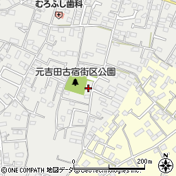 茨城県水戸市元吉田町2109周辺の地図
