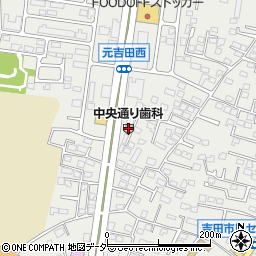 茨城県水戸市元吉田町1234-23周辺の地図