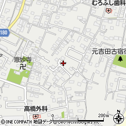 茨城県水戸市元吉田町2082-13周辺の地図