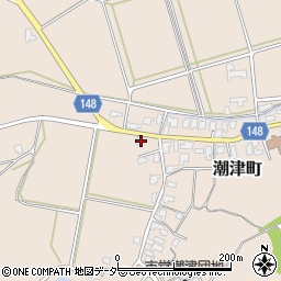 嶋中左官工業所社員寮周辺の地図
