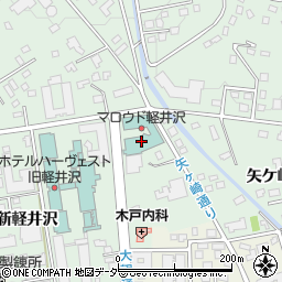 ホテルマロウド軽井沢周辺の地図