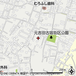 茨城県水戸市元吉田町2105-2周辺の地図