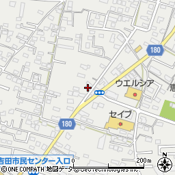 茨城県水戸市元吉田町1389-3周辺の地図