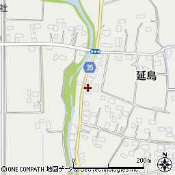 栃木県小山市延島1378周辺の地図
