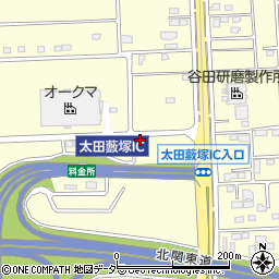 群馬県太田市大原町2133-20周辺の地図