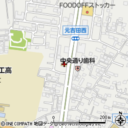 茨城県水戸市元吉田町1234-4周辺の地図