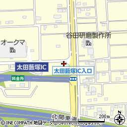 群馬県太田市大原町2133-14周辺の地図