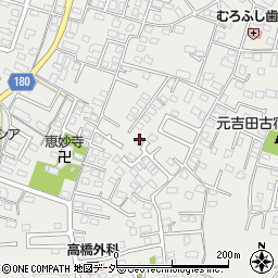 茨城県水戸市元吉田町2083-4周辺の地図