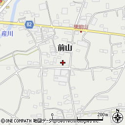 長野県上田市前山715周辺の地図