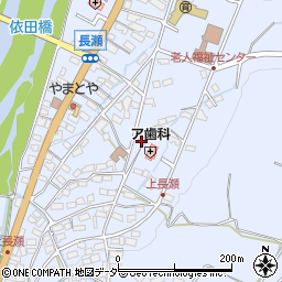 長津瀬神社周辺の地図