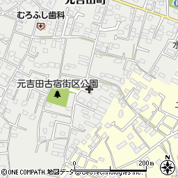 茨城県水戸市元吉田町2111周辺の地図