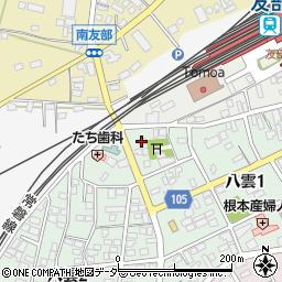 日拓測量設計株式会社笠間営業所周辺の地図