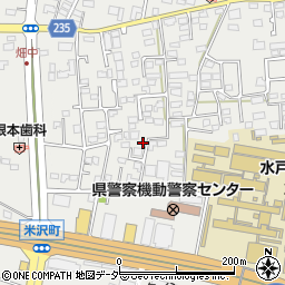 茨城県水戸市元吉田町1011-3周辺の地図